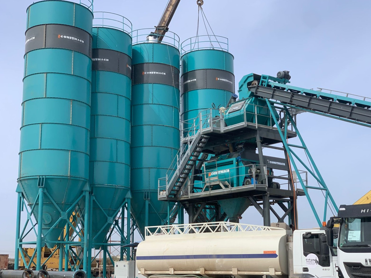 Constmach 200 Ton Capacity Cement Silo - Silo na cement: obrázek 1 Constmach 200 Ton Capacity Cement Silo - Silo na cement: obrázek 1
