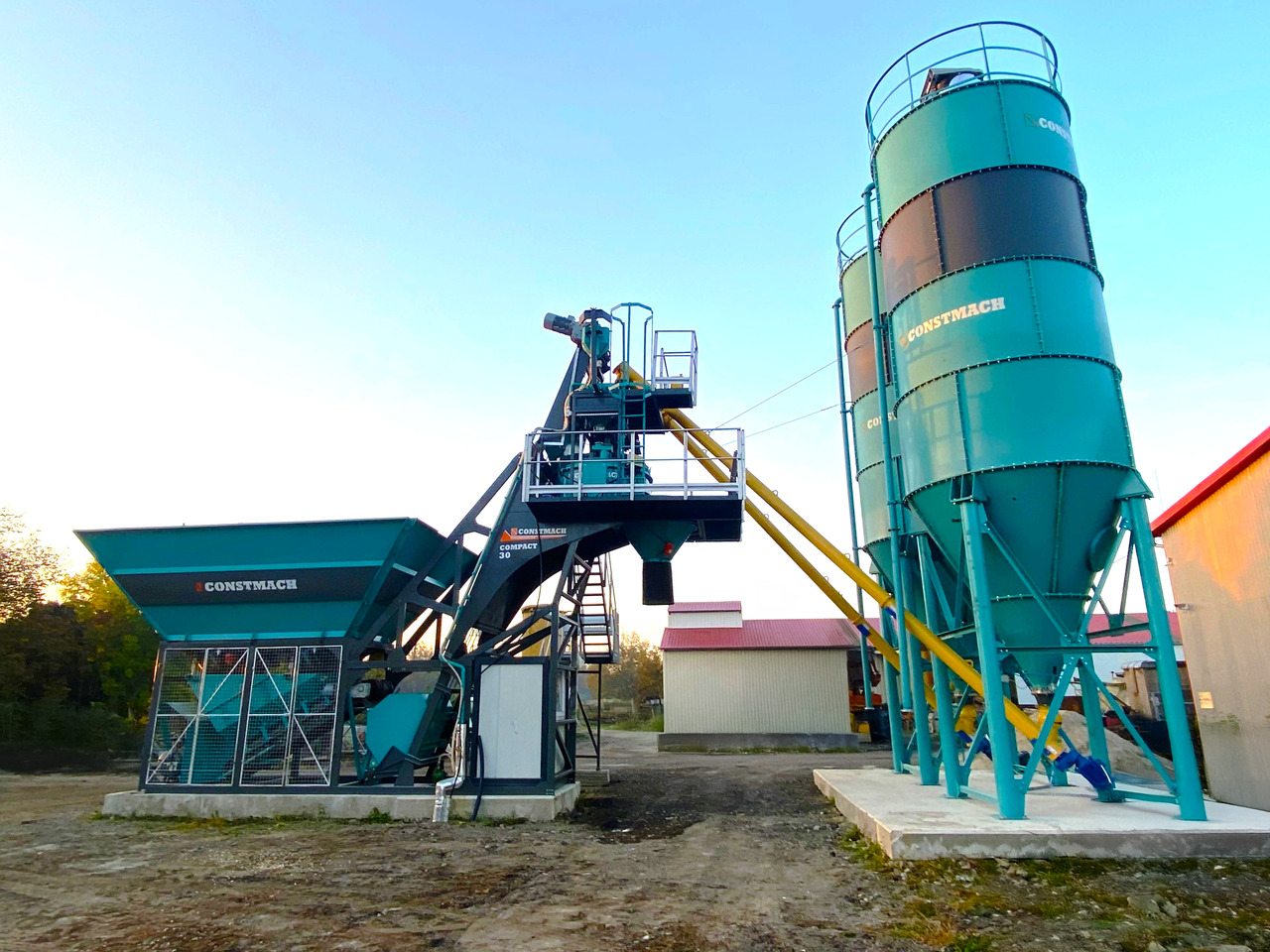 Constmach 30 m³/h kompakte Betonmischanlage - Betonárna: obrázek 1 Constmach 30 m³/h kompakte Betonmischanlage - Betonárna: obrázek 1