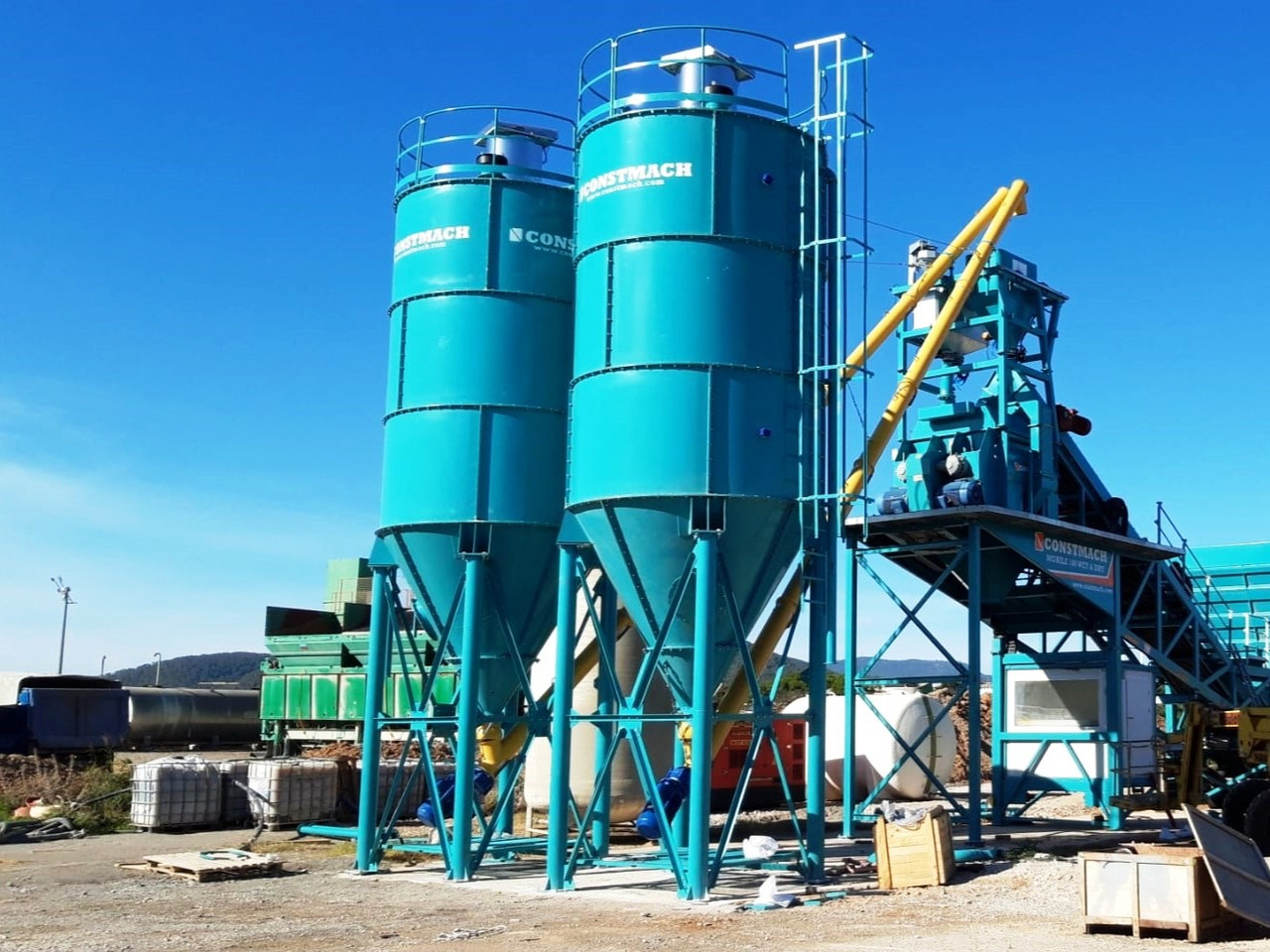 Constmach 50 Ton Capacity Cement Silo - Silo na cement: obrázek 1 Constmach 50 Ton Capacity Cement Silo - Silo na cement: obrázek 1