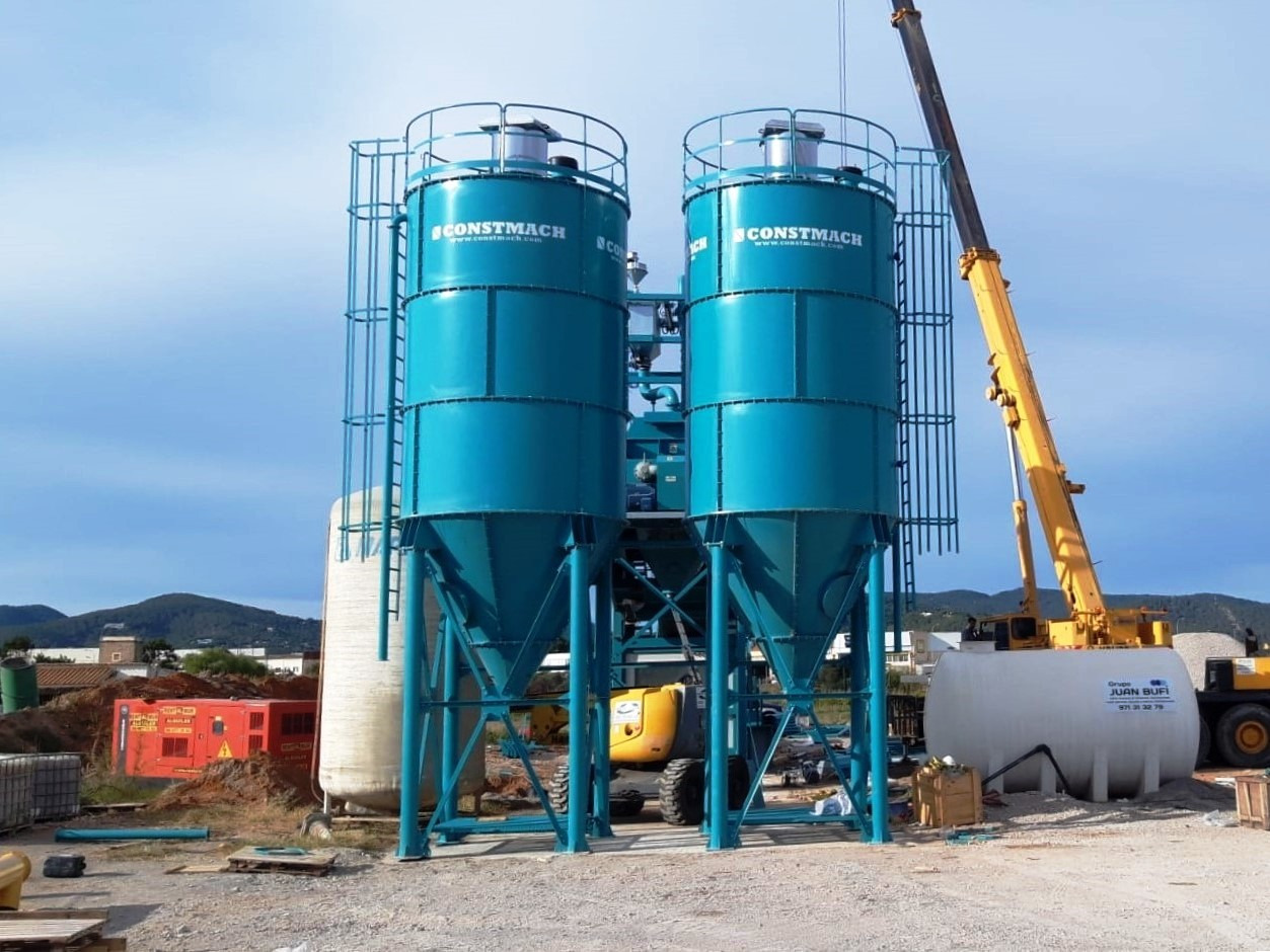 Constmach 50 Ton Capacity Cement Silo - Silo na cement: obrázek 2 Constmach 50 Ton Capacity Cement Silo - Silo na cement: obrázek 2