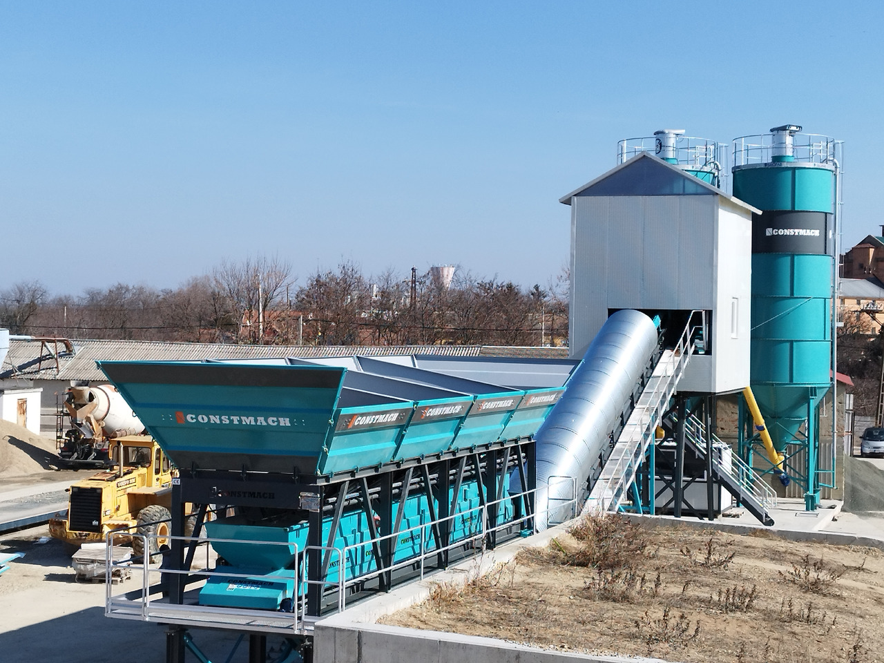 Constmach 60 m³/h Kompakte Betonmischanlage mit Band - Betonárna: obrázek 2 Constmach 60 m³/h Kompakte Betonmischanlage mit Band - Betonárna: obrázek 2