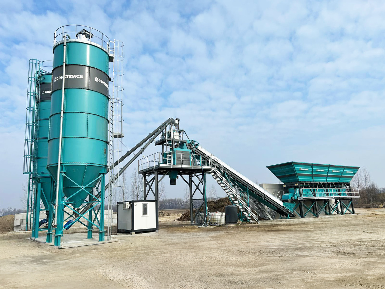 Constmach 60 m³/h Kompakte Betonmischanlage mit Band - Betonárna: obrázek 1 Constmach 60 m³/h Kompakte Betonmischanlage mit Band - Betonárna: obrázek 1