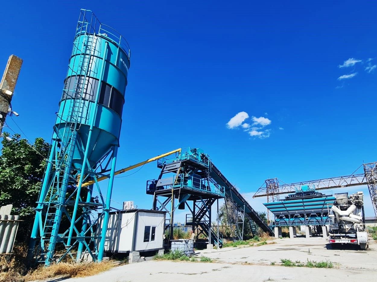 Constmach 60 m³/h Stationary Concrete Batching Plant - Betonárna: obrázek 1 Constmach 60 m³/h Stationary Concrete Batching Plant - Betonárna: obrázek 1