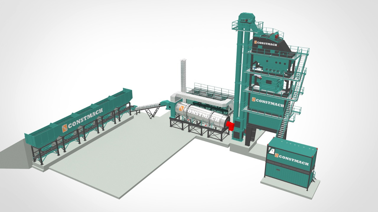 Constmach Centrale D'asphalte Stationnaire Livrée en Stock Garantie 2 ans leasing Constmach Centrale D'asphalte Stationnaire Livrée en Stock Garantie 2 ans: obrázek 6