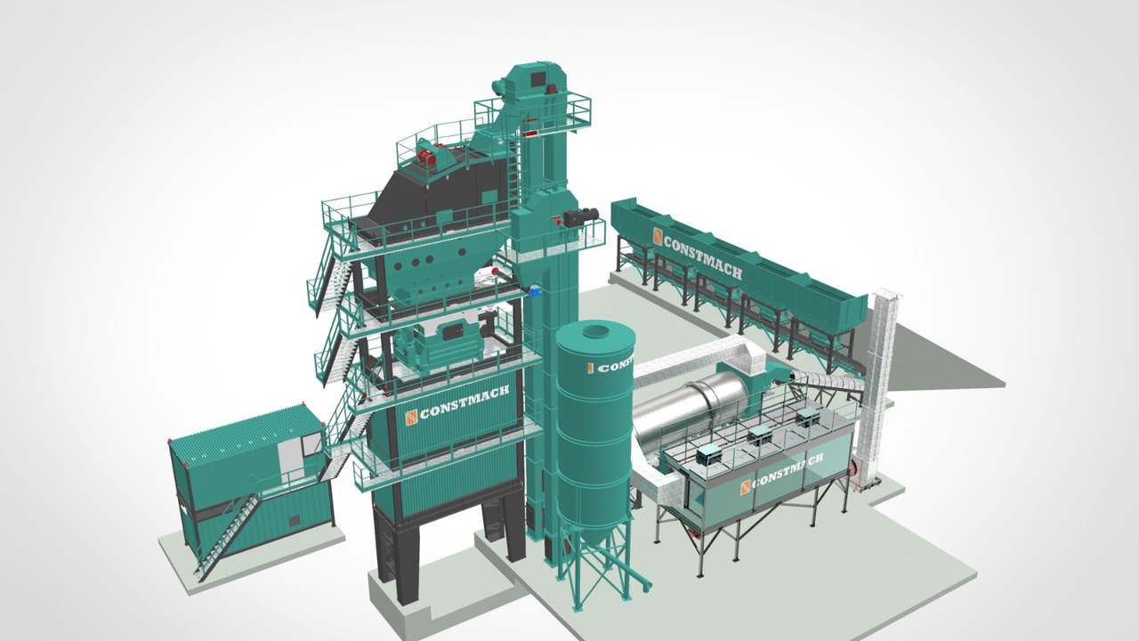 Constmach Centrales D'asphalte Fixes de Type Batch - Asfaltový závod: obrázek 3 Constmach Centrales D'asphalte Fixes de Type Batch - Asfaltový závod: obrázek 3