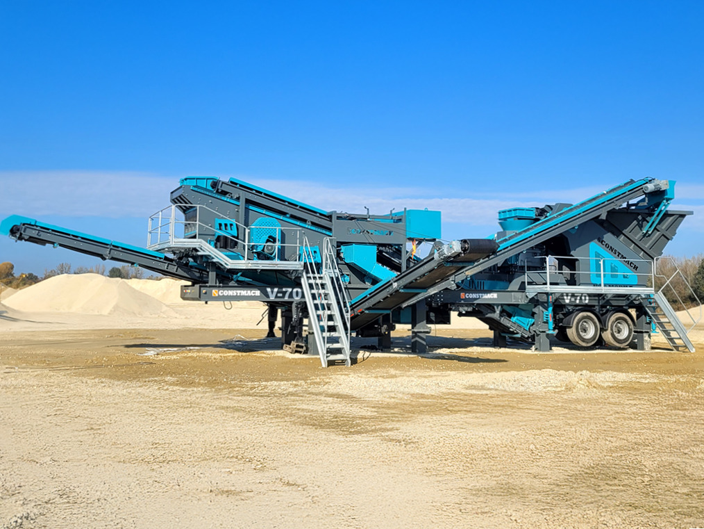 Constmach Concasseur À Impact À Axe Vertical Mobile D'une Capacité De 100 À 150 Tonnes - Mobilní drtič: obrázek 1 Constmach Concasseur À Impact À Axe Vertical Mobile D'une Capacité De 100 À 150 Tonnes - Mobilní drtič: obrázek 1