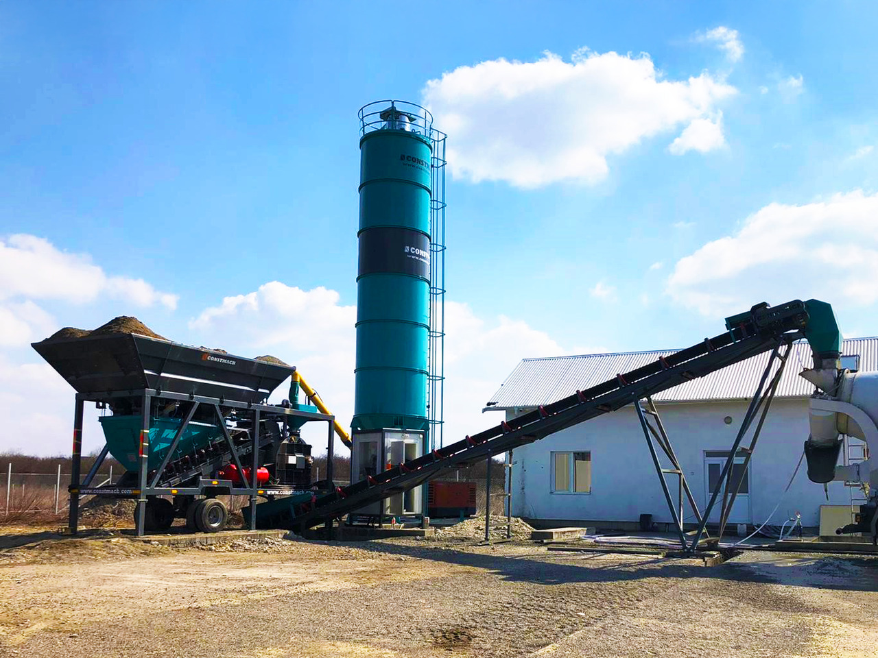 Constmach Kleine mobile Betonmischanlage 45 m³/h - Betonárna: obrázek 4 Constmach Kleine mobile Betonmischanlage 45 m³/h - Betonárna: obrázek 4