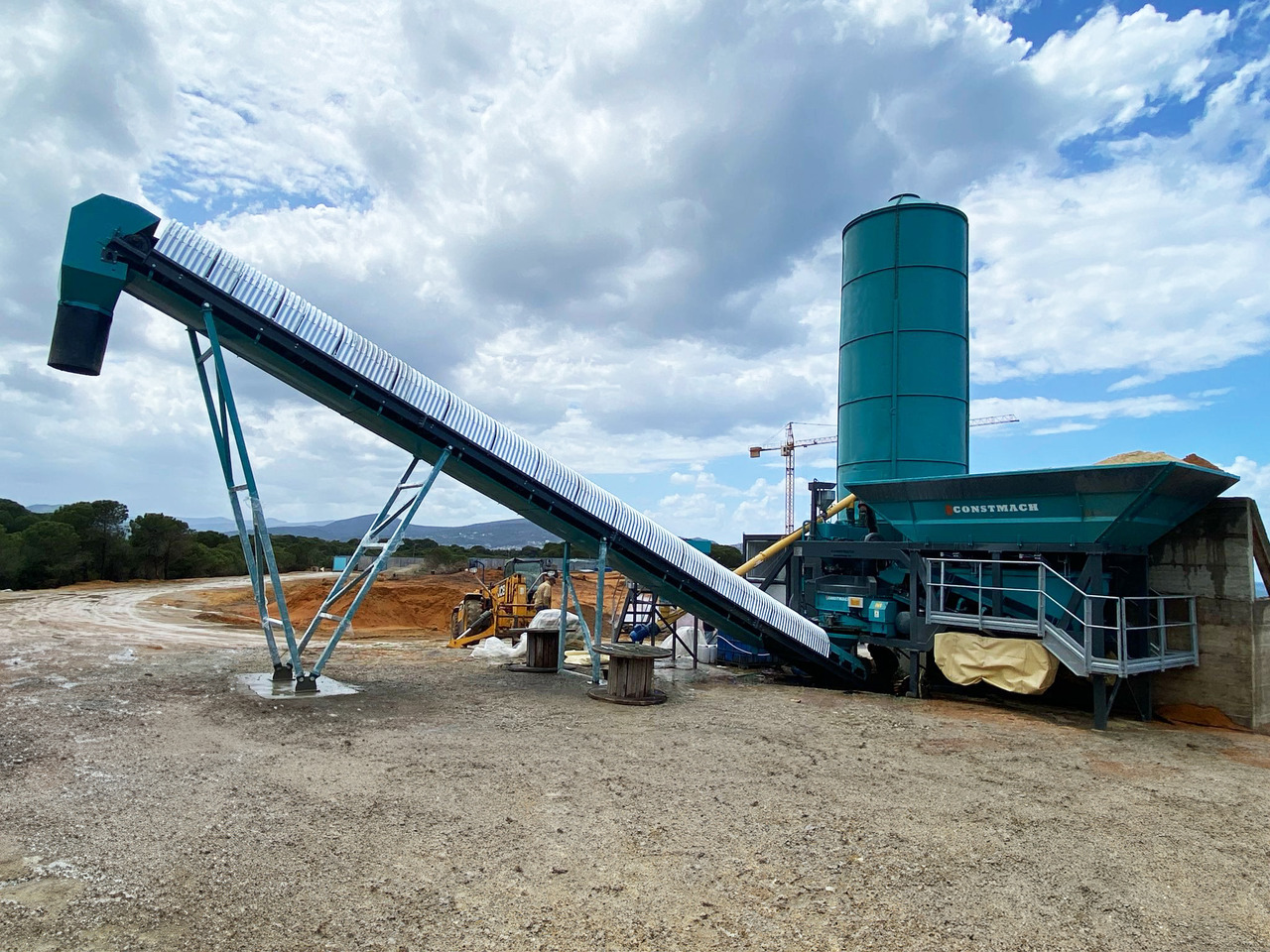 Constmach Kleine mobile Betonmischanlage 45 m³/h - Betonárna: obrázek 1 Constmach Kleine mobile Betonmischanlage 45 m³/h - Betonárna: obrázek 1