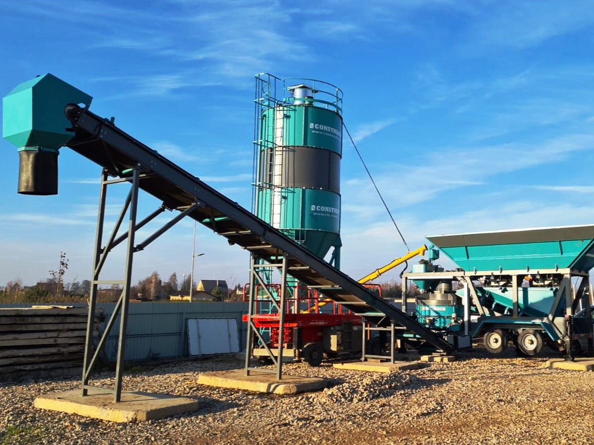Constmach Kleine mobile Betonmischanlage 45 m³/h - Betonárna: obrázek 2 Constmach Kleine mobile Betonmischanlage 45 m³/h - Betonárna: obrázek 2