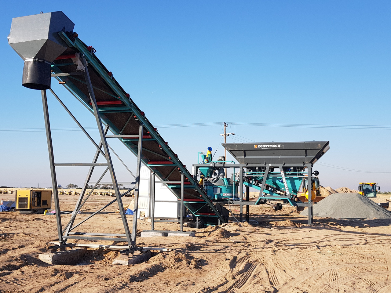 Constmach Mini-Mobile Betonmischanlage 30 m³/h - Betonárna: obrázek 5 Constmach Mini-Mobile Betonmischanlage 30 m³/h - Betonárna: obrázek 5