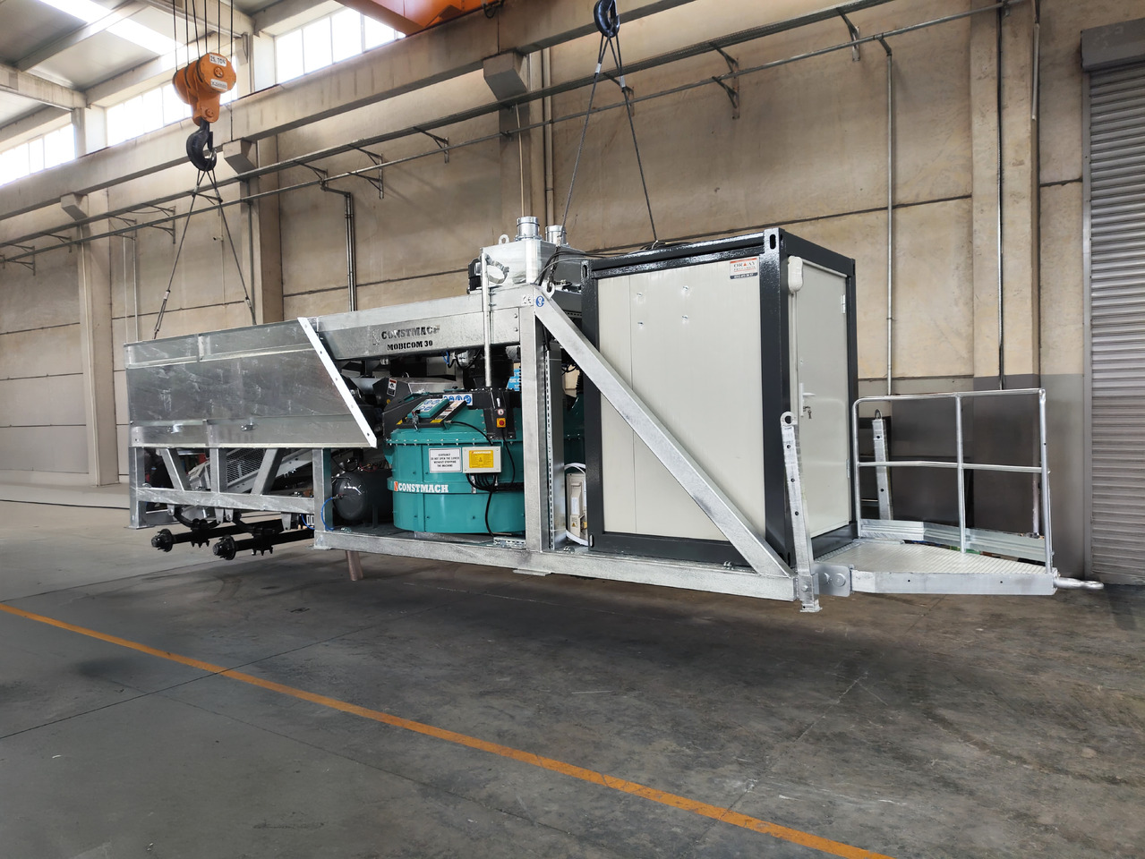 Constmach Mini-Mobile Betonmischanlage 30 m³/h - Betonárna: obrázek 2 Constmach Mini-Mobile Betonmischanlage 30 m³/h - Betonárna: obrázek 2
