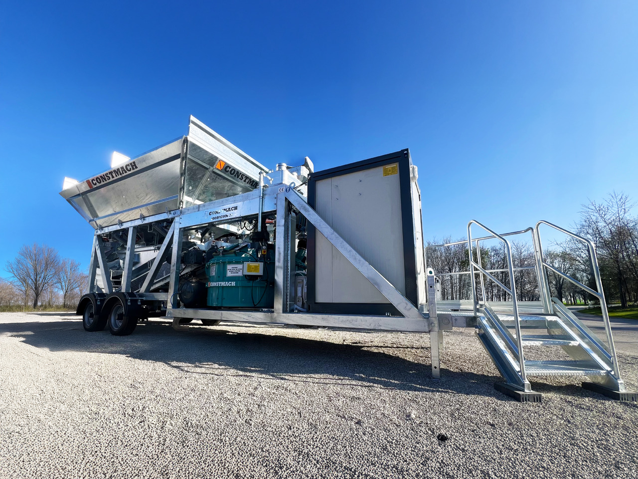 Constmach Mini-Mobile Betonmischanlage 30 m³/h - Betonárna: obrázek 1 Constmach Mini-Mobile Betonmischanlage 30 m³/h - Betonárna: obrázek 1