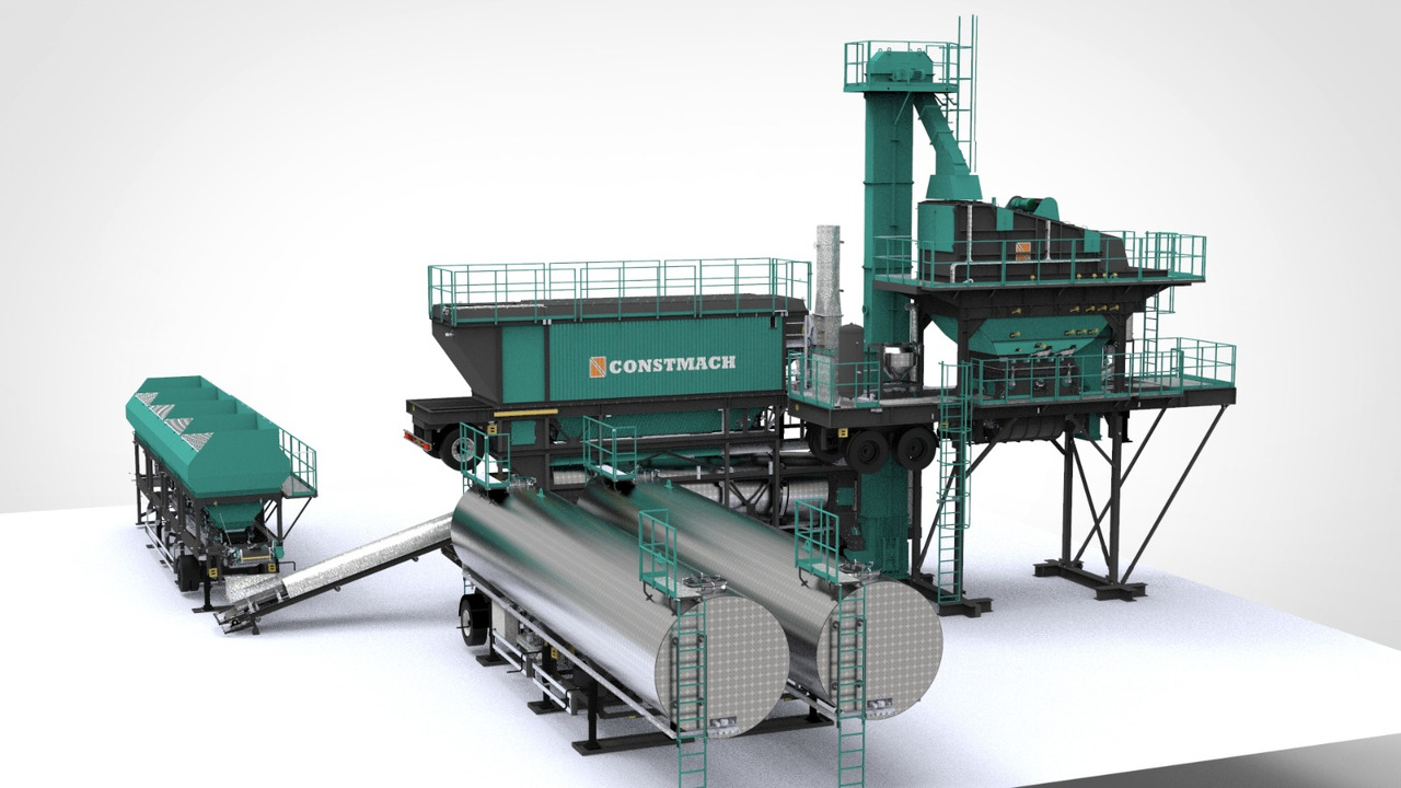Constmach Mobile Batch Type Asphalt Plants - Asfaltový závod: obrázek 2 Constmach Mobile Batch Type Asphalt Plants - Asfaltový závod: obrázek 2