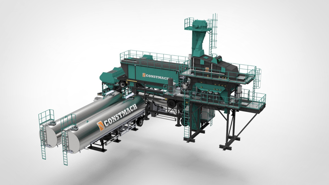 Constmach Mobile Batch Type Asphalt Plants - Asfaltový závod: obrázek 3 Constmach Mobile Batch Type Asphalt Plants - Asfaltový závod: obrázek 3