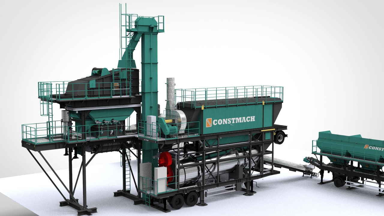 Constmach Mobile Batch Type Asphalt Plants - Asfaltový závod: obrázek 4 Constmach Mobile Batch Type Asphalt Plants - Asfaltový závod: obrázek 4