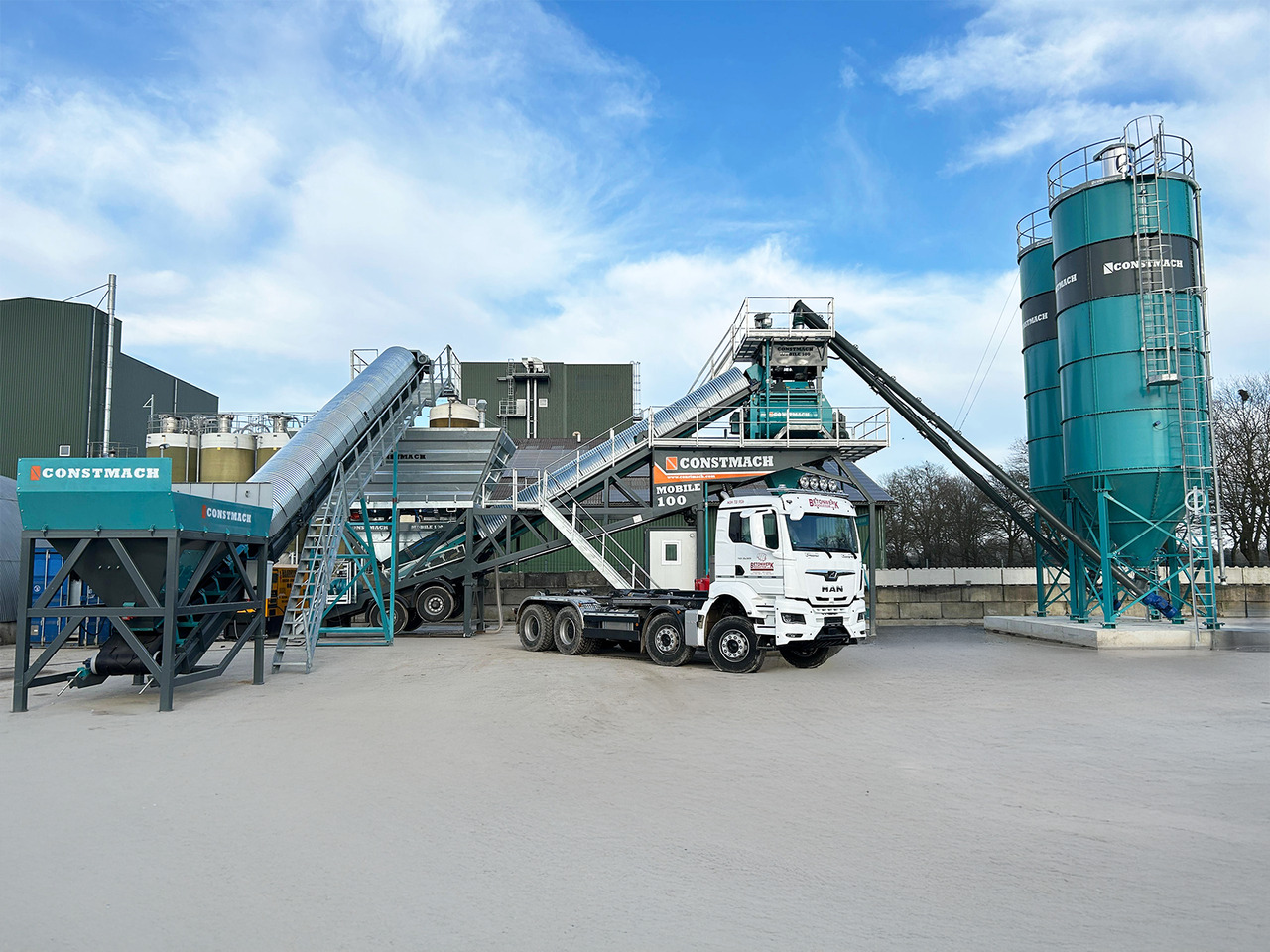 Constmach Mobile Betonmischanlage mit 100 m³/h - Betonárna: obrázek 1 Constmach Mobile Betonmischanlage mit 100 m³/h - Betonárna: obrázek 1