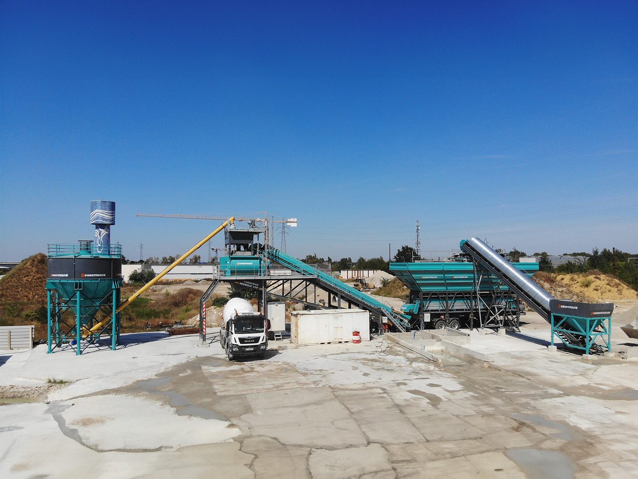 Constmach Mobile Betonmischanlage mit 120 m³/h - Betonárna: obrázek 3 Constmach Mobile Betonmischanlage mit 120 m³/h - Betonárna: obrázek 3