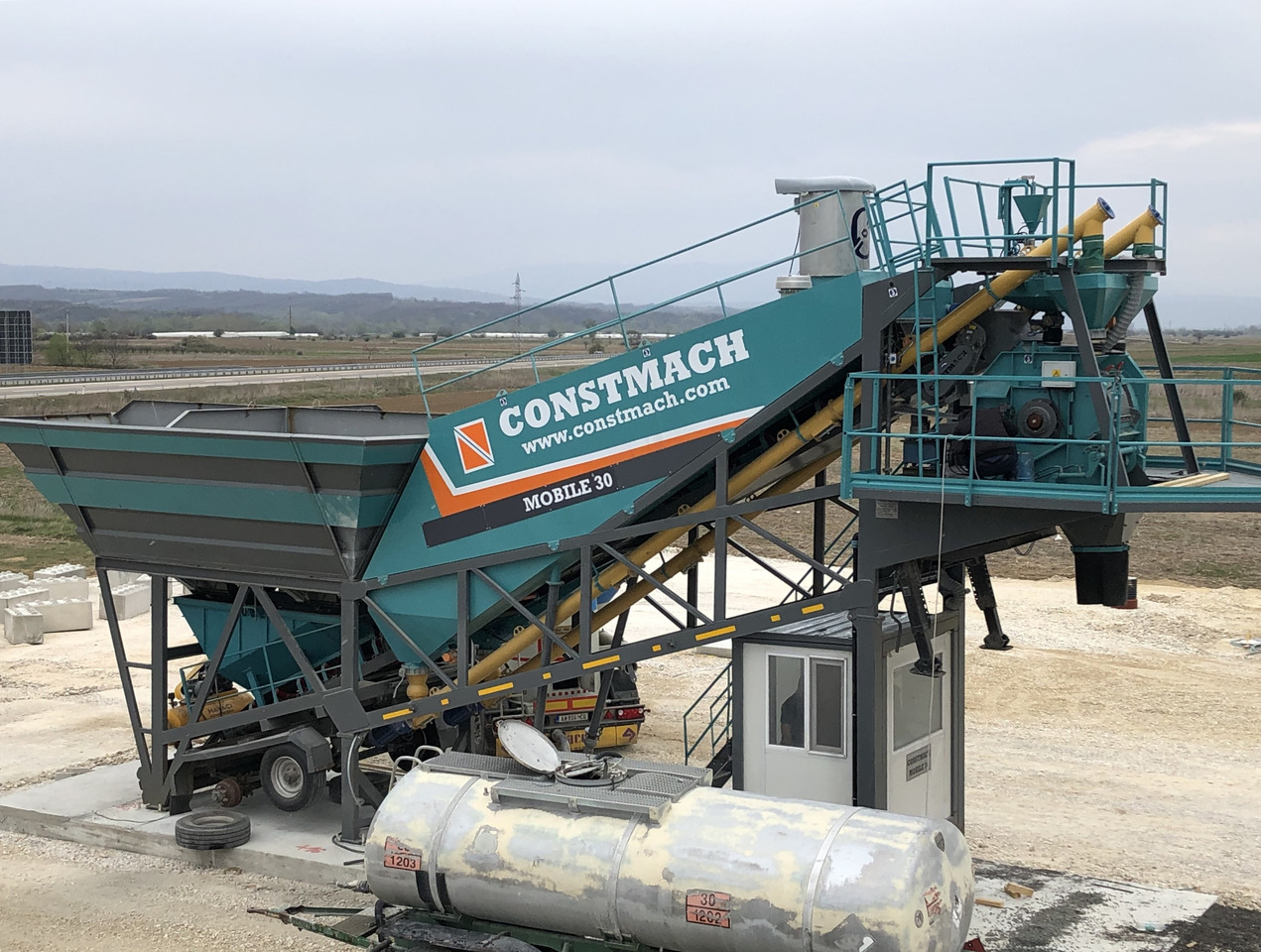Constmach Mobile Betonmischanlage mit 30 m³/h - Betonárna: obrázek 5 Constmach Mobile Betonmischanlage mit 30 m³/h - Betonárna: obrázek 5