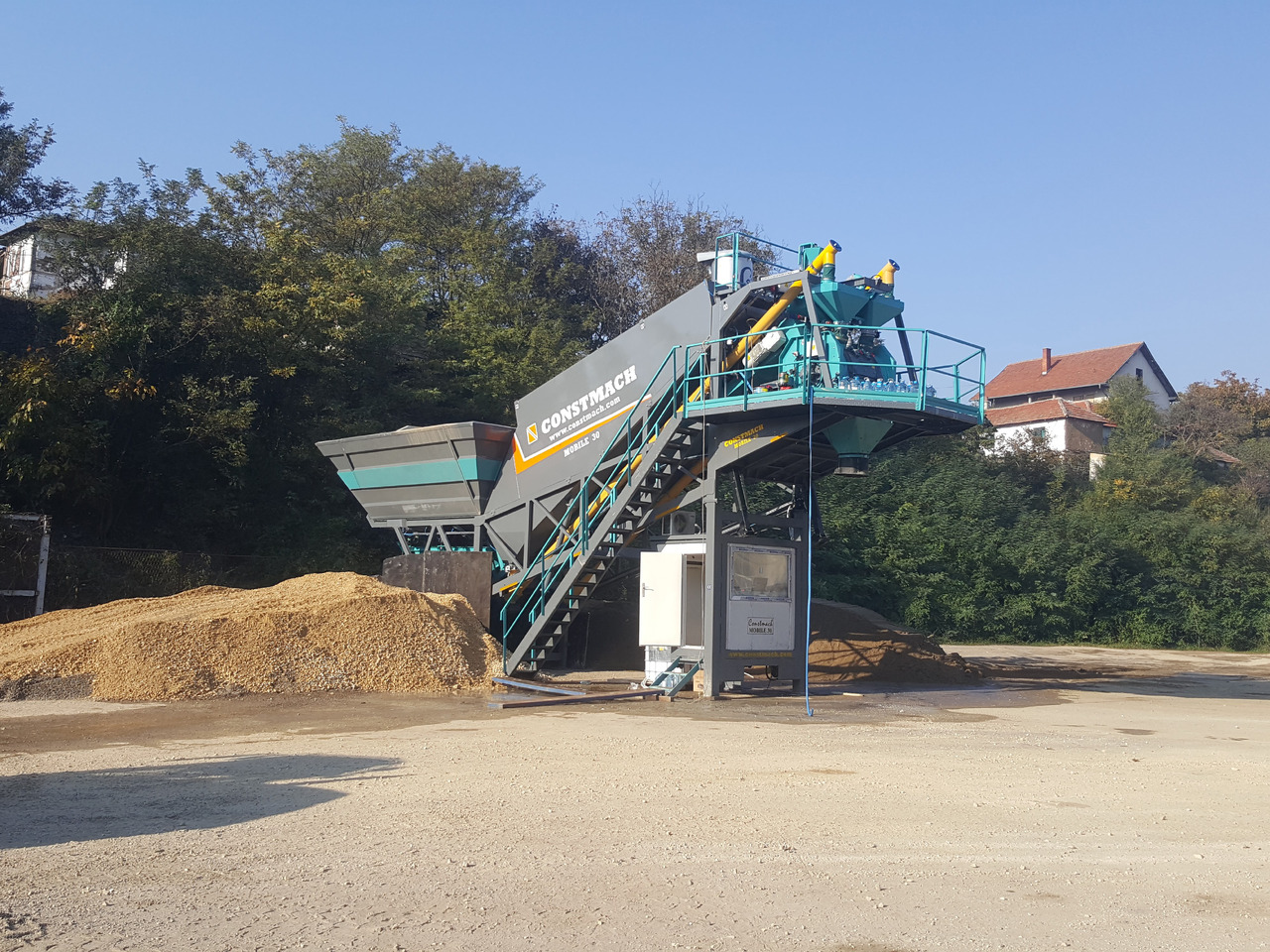 Constmach Mobile Betonmischanlage mit 30 m³/h - Betonárna: obrázek 4 Constmach Mobile Betonmischanlage mit 30 m³/h - Betonárna: obrázek 4