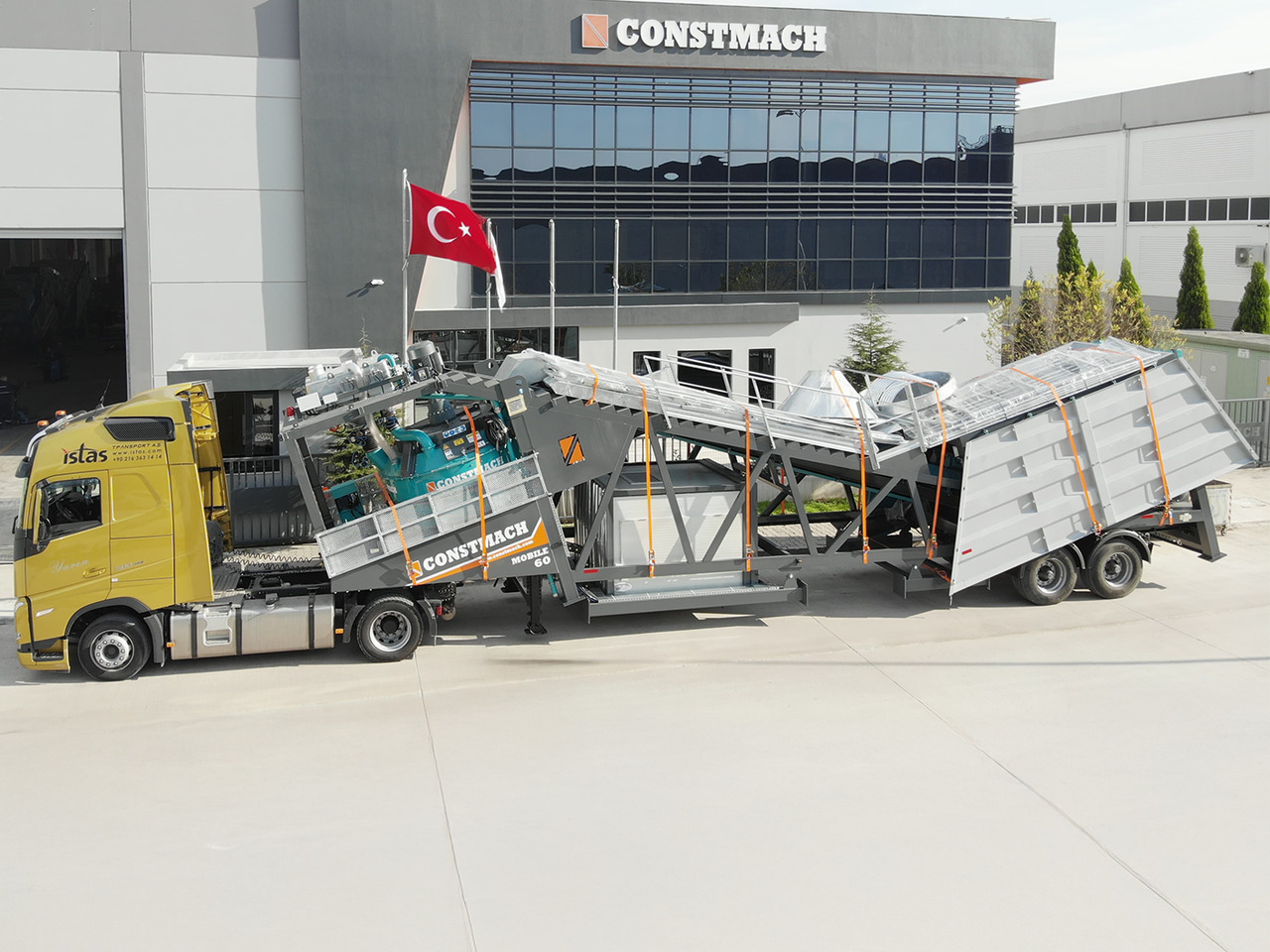 Constmach Mobile Betonmischanlage mit 60 m³/h - Betonárna: obrázek 5 Constmach Mobile Betonmischanlage mit 60 m³/h - Betonárna: obrázek 5