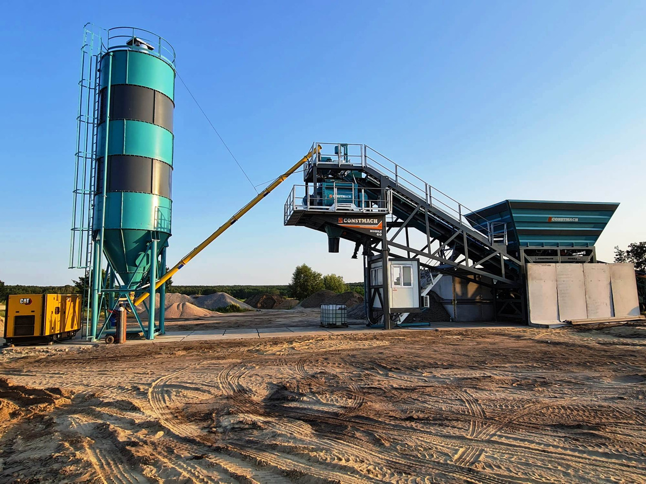 Constmach Mobile Betonmischanlage mit 60 m³/h - Betonárna: obrázek 1 Constmach Mobile Betonmischanlage mit 60 m³/h - Betonárna: obrázek 1