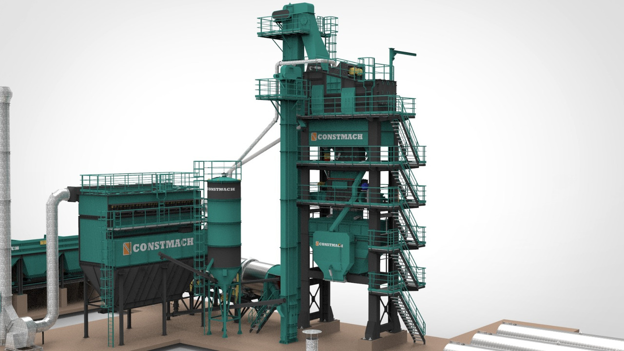 Constmach Stationary Asphalt Plant Delivered in Stock 2 Year Warranty - Asfaltový závod: obrázek 5 Constmach Stationary Asphalt Plant Delivered in Stock 2 Year Warranty - Asfaltový závod: obrázek 5