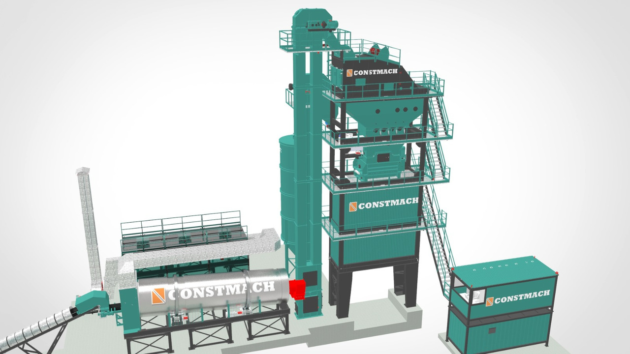 Constmach Stationary Batch Type Asphalt Plants - Asfaltový závod: obrázek 4 Constmach Stationary Batch Type Asphalt Plants - Asfaltový závod: obrázek 4