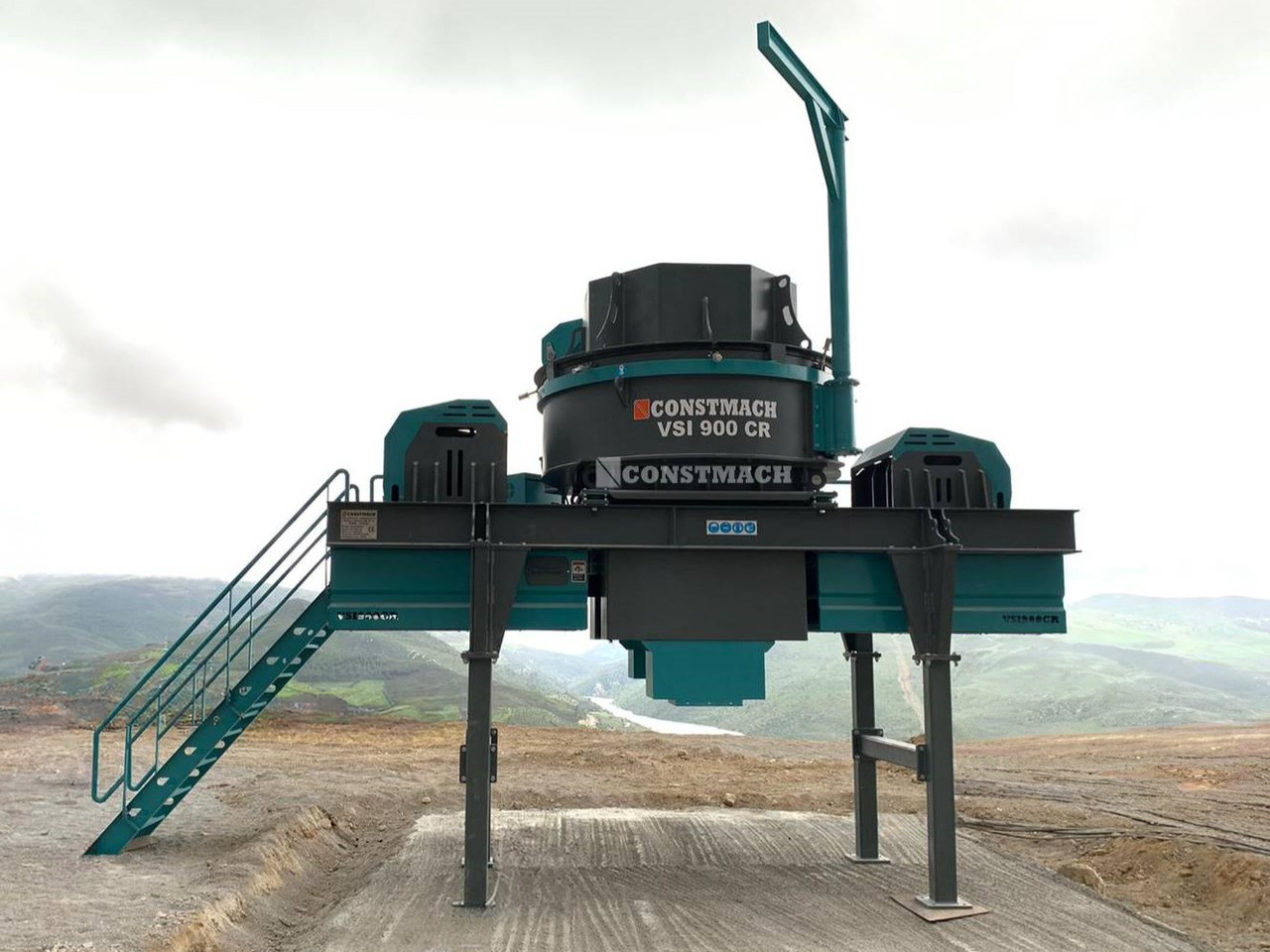 Constmach Vertical Shaft Impact Crusher with a Capacity of 65 to 400 T/H - Nárazový drtič: obrázek 5 Constmach Vertical Shaft Impact Crusher with a Capacity of 65 to 400 T/H - Nárazový drtič: obrázek 5