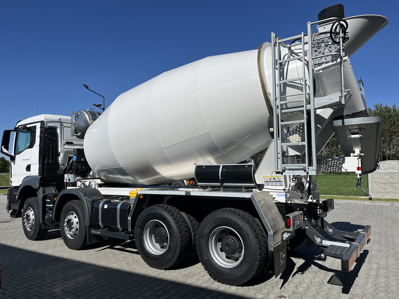 MAN TGS 35.480, 8x4 BB, EURO 6, YEAR 2024, 10m - NEW - Autodomíchávač: obrázek 5 MAN TGS 35.480, 8x4 BB, EURO 6, YEAR 2024, 10m - NEW - Autodomíchávač: obrázek 5