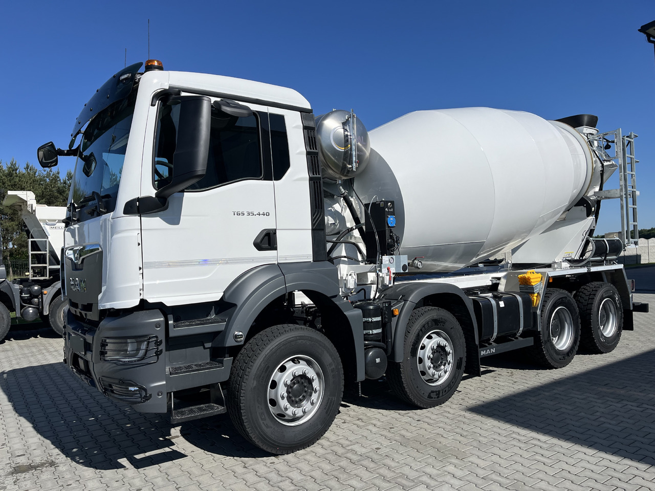 MAN TGS 35.480, 8x4 BB, EURO 6, YEAR 2024, 10m - NEW - Autodomíchávač: obrázek 3 MAN TGS 35.480, 8x4 BB, EURO 6, YEAR 2024, 10m - NEW - Autodomíchávač: obrázek 3