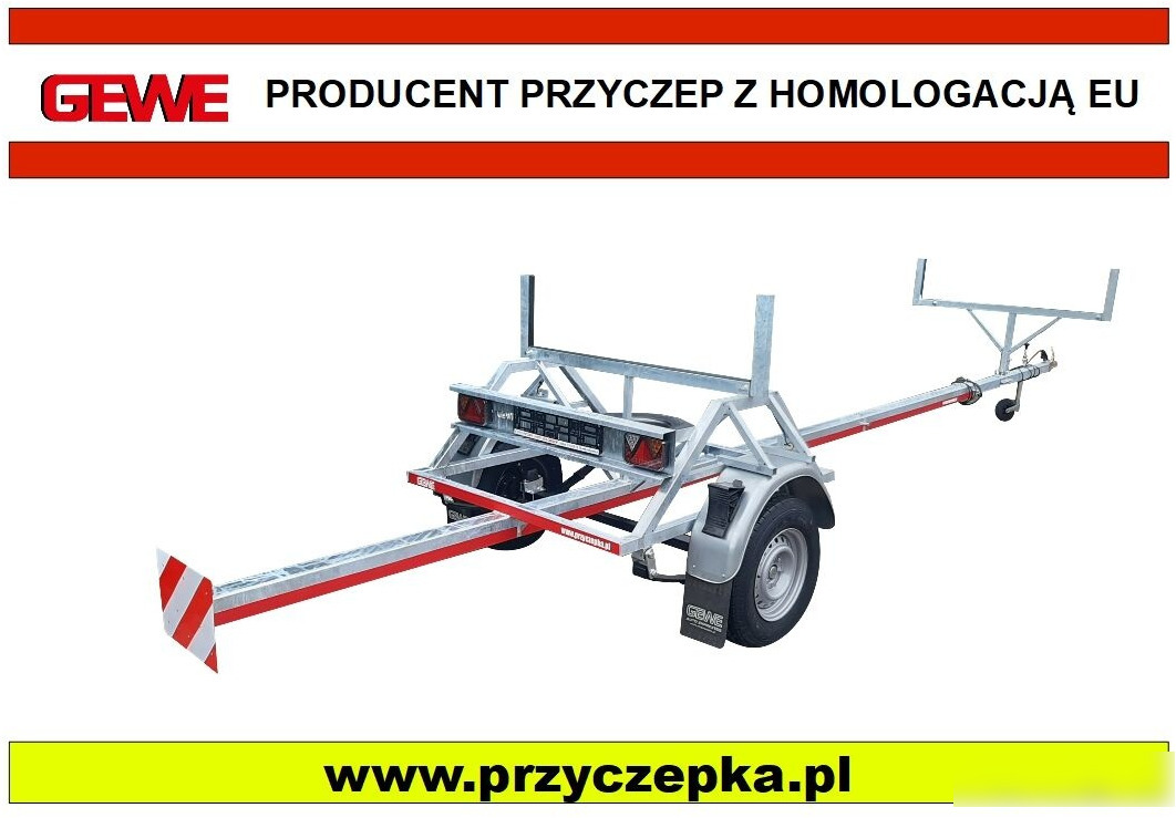 Gewe Dłużyca Kłonica do 12 m - P0750 D/1 - Klanicový přívěs: obrázek 1 Gewe Dłużyca Kłonica do 12 m - P0750 D/1 - Klanicový přívěs: obrázek 1