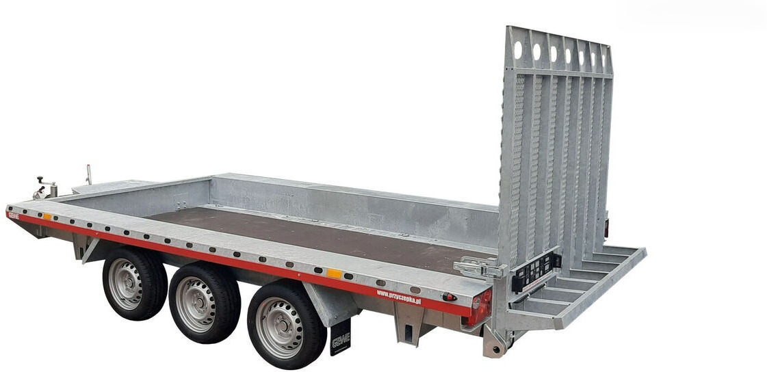 Gewe Przyczepa pod minikoparkę 4x1,8m - 3osiowa, B3500 E/1 - Přepravník stavebních strojů: obrázek 5 Gewe Przyczepa pod minikoparkę 4x1,8m - 3osiowa, B3500 E/1 - Přepravník stavebních strojů: obrázek 5