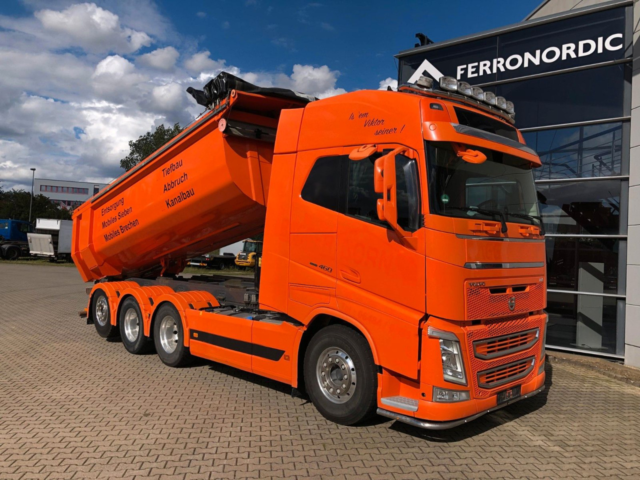 Volvo FH460 8x4 Tridem*Lift+LenkAchse*ALU*AHK*VollLuft - Sklápěč: obrázek 2 Volvo FH460 8x4 Tridem*Lift+LenkAchse*ALU*AHK*VollLuft - Sklápěč: obrázek 2