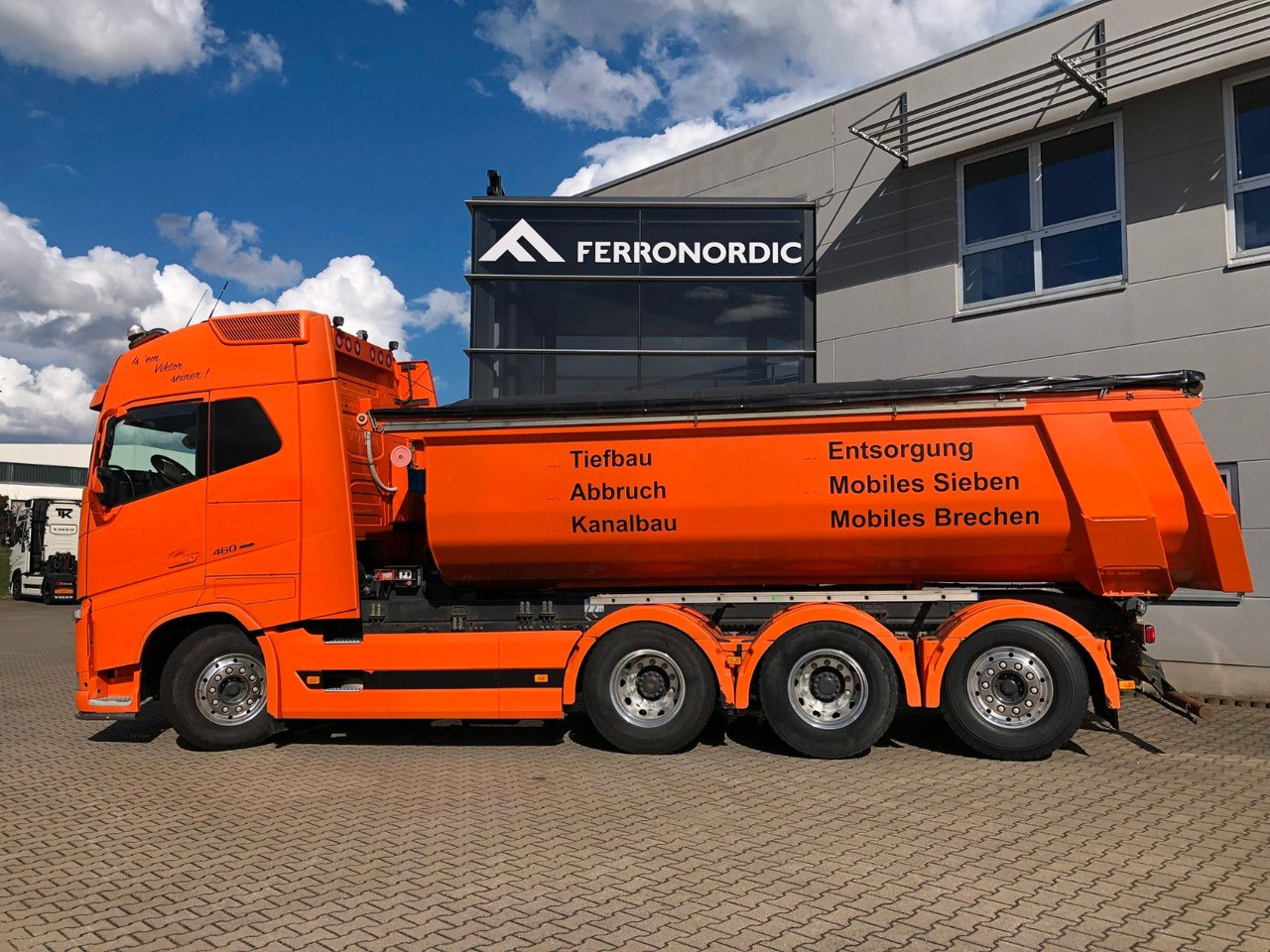 Volvo FH460 8x4 Tridem*Lift+LenkAchse*ALU*AHK*VollLuft - Sklápěč: obrázek 4 Volvo FH460 8x4 Tridem*Lift+LenkAchse*ALU*AHK*VollLuft - Sklápěč: obrázek 4