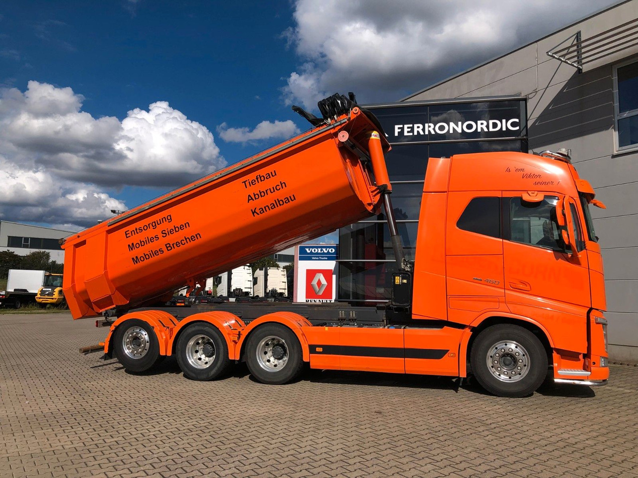 Volvo FH460 8x4 Tridem*Lift+LenkAchse*ALU*AHK*VollLuft - Sklápěč: obrázek 1 Volvo FH460 8x4 Tridem*Lift+LenkAchse*ALU*AHK*VollLuft - Sklápěč: obrázek 1