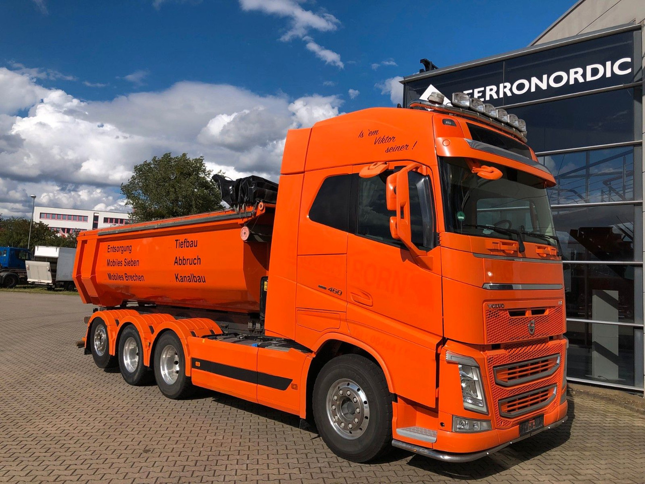 Volvo FH460 8x4 Tridem*Lift+LenkAchse*ALU*AHK*VollLuft - Sklápěč: obrázek 3 Volvo FH460 8x4 Tridem*Lift+LenkAchse*ALU*AHK*VollLuft - Sklápěč: obrázek 3
