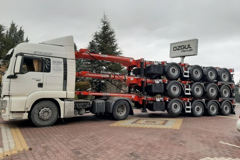 Özgül 4 AXLE HIGH CUBE CONTAINER CARRIER - Kontejnerovy návěs/ Výměnná nástavba: obrázek 1 Özgül 4 AXLE HIGH CUBE CONTAINER CARRIER - Kontejnerovy návěs/ Výměnná nástavba: obrázek 1