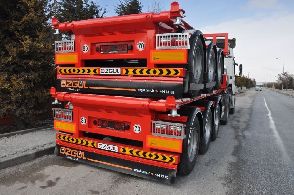 Özgül 40 FT TIPPING CONTAINER CHASSIS AINER CARRIER - Kontejnerovy návěs/ Výměnná nástavba: obrázek 3 Özgül 40 FT TIPPING CONTAINER CHASSIS AINER CARRIER - Kontejnerovy návěs/ Výměnná nástavba: obrázek 3