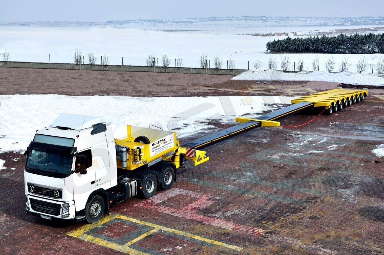 Nový Podvalníkový přívěs pro dopravu těžké techniky Özgül 8 AXLE LOWBED SEMI TRAILER: obrázek 25