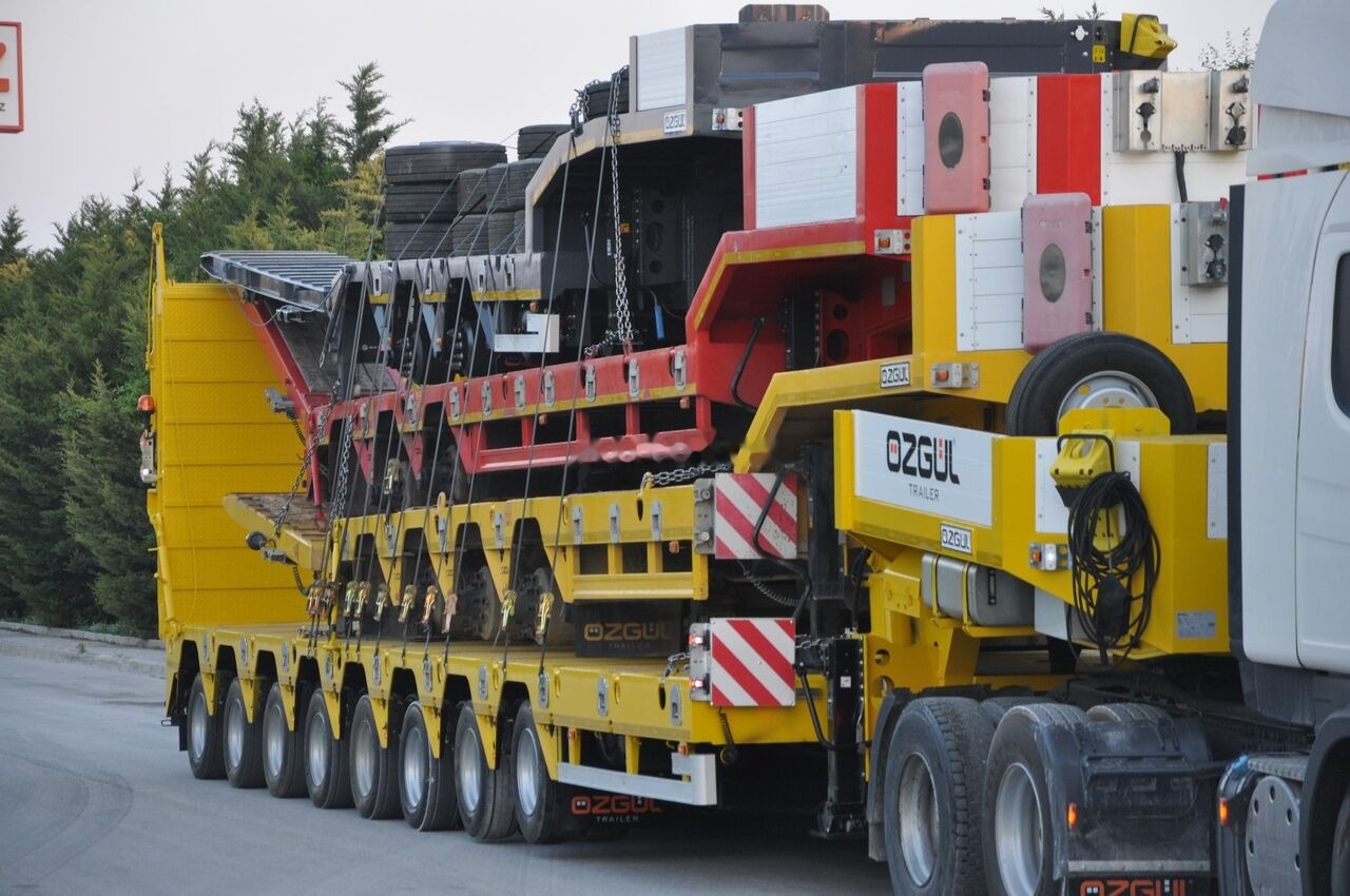 Nový Podvalníkový přívěs pro dopravu těžké techniky Özgül 8 AXLE LOWBED SEMI TRAILER: obrázek 20