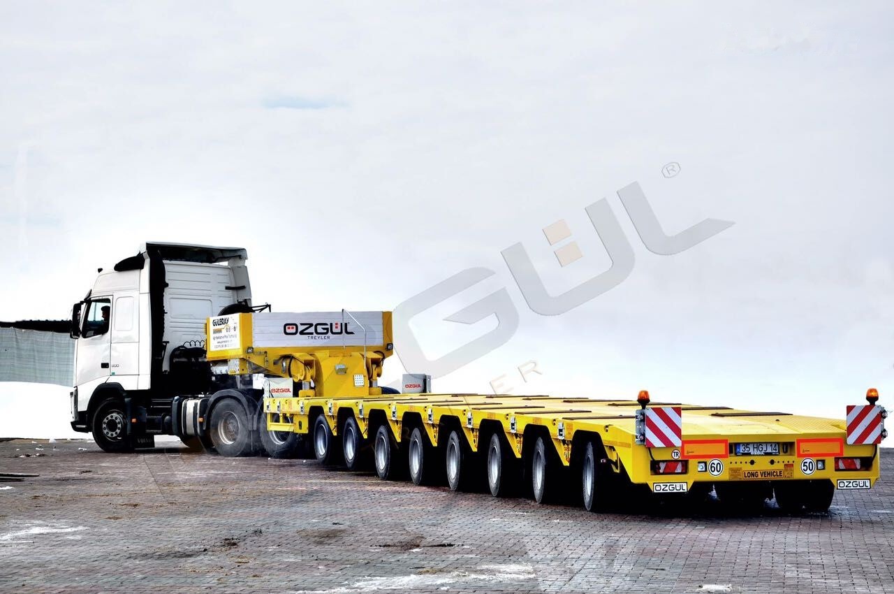 Nový Podvalníkový přívěs pro dopravu těžké techniky Özgül 8 AXLE LOWBED SEMI TRAILER: obrázek 21