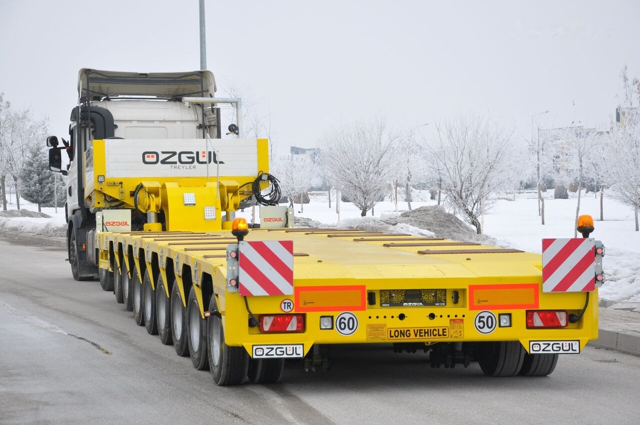 Nový Podvalníkový přívěs pro dopravu těžké techniky Özgül 8 AXLE LOWBED SEMI TRAILER: obrázek 12