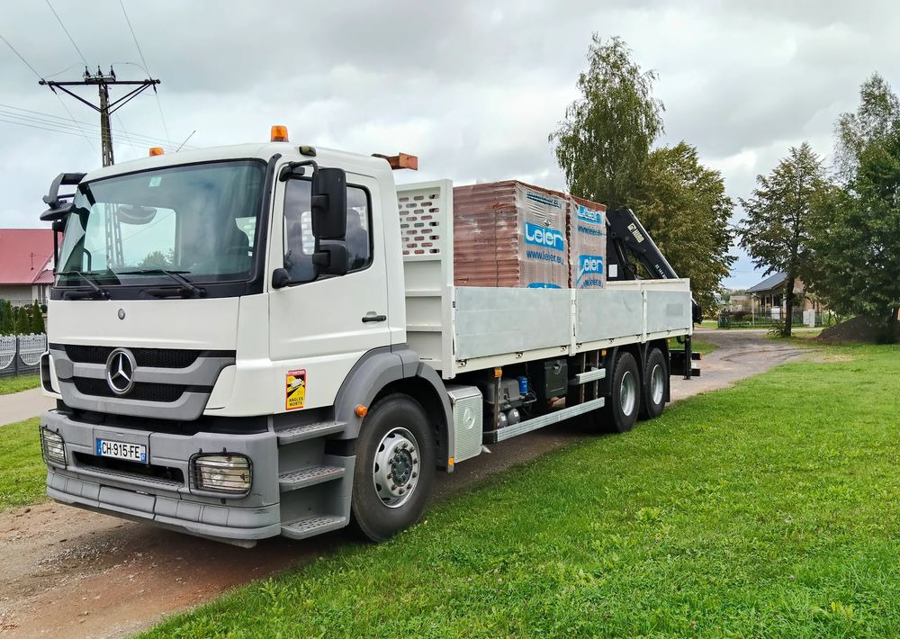 Mercedes-Benz ACTROS 2633 - Nákladní automobil valníkový/ Plošinový, Auto s hydraulickou rukou: obrázek 1 Mercedes-Benz ACTROS 2633 - Nákladní automobil valníkový/ Plošinový, Auto s hydraulickou rukou: obrázek 1
