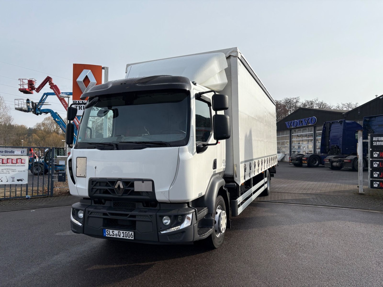 Renault D 16.280 Curtainsider - Plachtový nákladní auto: obrázek 1 Renault D 16.280 Curtainsider - Plachtový nákladní auto: obrázek 1