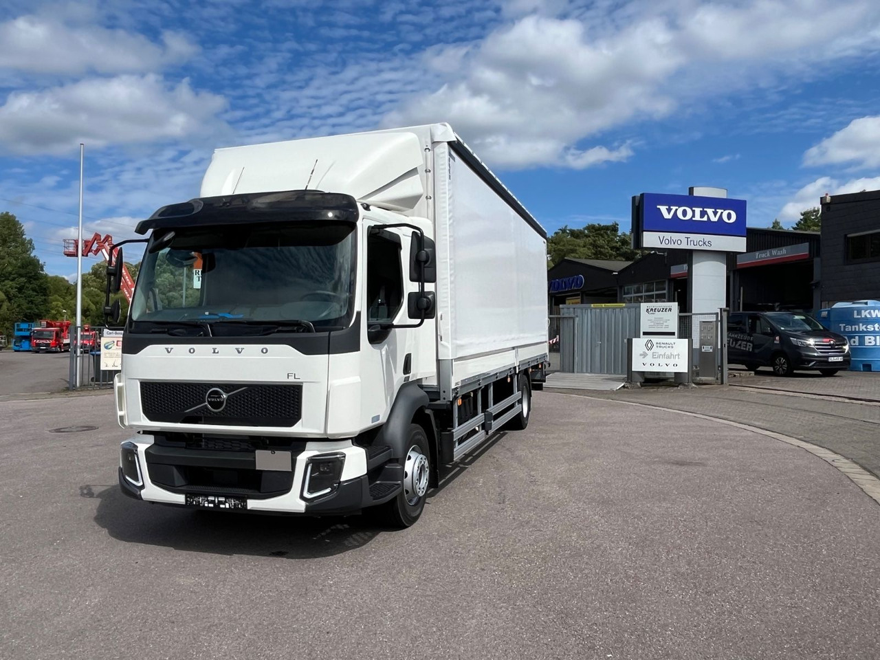 Volvo FL16.280 Junge Schiebeplane - Plachtový nákladní auto: obrázek 1 Volvo FL16.280 Junge Schiebeplane - Plachtový nákladní auto: obrázek 1