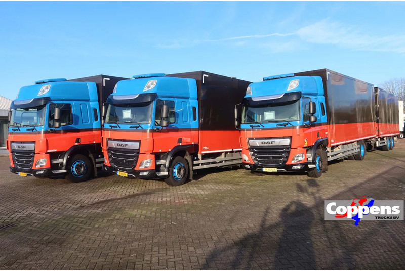 DAF CF 410 DAF CF 410 Bakwagen+Trailer 2x DHollandia 2000kg 6 stuks in voorraad!! - Skříňový nákladní auto: obrázek 1 DAF CF 410 DAF CF 410 Bakwagen+Trailer 2x DHollandia 2000kg 6 stuks in voorraad!! - Skříňový nákladní auto: obrázek 1