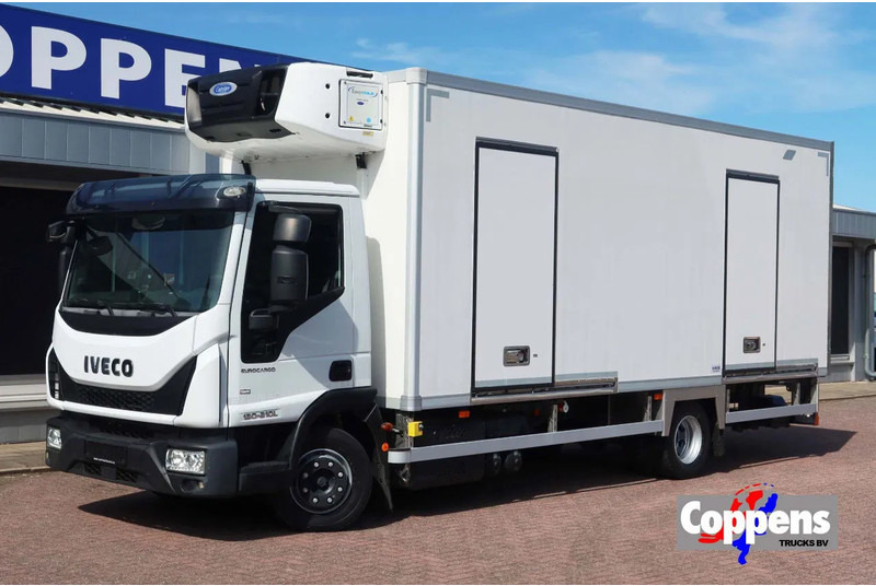 Iveco EuroCargo 120 El 210L Carrier Supra 850 MT Koel/Vries+Klep Bitemp met verplaatsbare wand - Chladírenský nákladní automobil: obrázek 1 Iveco EuroCargo 120 El 210L Carrier Supra 850 MT Koel/Vries+Klep Bitemp met verplaatsbare wand - Chladírenský nákladní automobil: obrázek 1