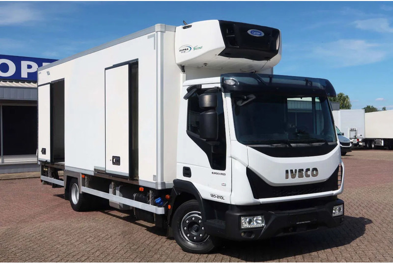 Iveco EuroCargo 120 El 210L Carrier Supra 850 MT Koel/Vries+Klep Bitemp met verplaatsbare wand - Chladírenský nákladní automobil: obrázek 2 Iveco EuroCargo 120 El 210L Carrier Supra 850 MT Koel/Vries+Klep Bitemp met verplaatsbare wand - Chladírenský nákladní automobil: obrázek 2