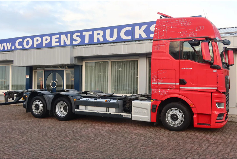 MAN TGX 26.510 6x2 Intarder. Volledige luchtvering - Kontejnérový podvozek/ Výměnná nástavba: obrázek 2 MAN TGX 26.510 6x2 Intarder. Volledige luchtvering - Kontejnérový podvozek/ Výměnná nástavba: obrázek 2