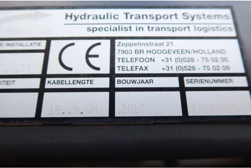 Volvo FE 280 Container / Kabelsysteem H.T.S Kabel, 15 ton, 575 cm 6 Cilinder - Nákladní auto - kabelový systém: obrázek 5 Volvo FE 280 Container / Kabelsysteem H.T.S Kabel, 15 ton, 575 cm 6 Cilinder - Nákladní auto - kabelový systém: obrázek 5